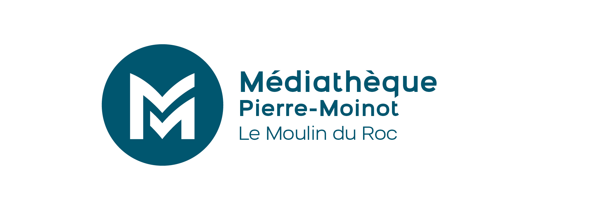 Logo de la médiathèque Pierre-Moinot de Niort