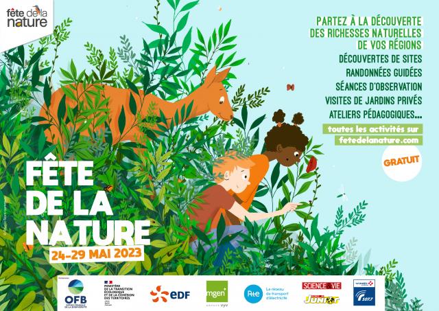 Affiche fête de la nature 2023