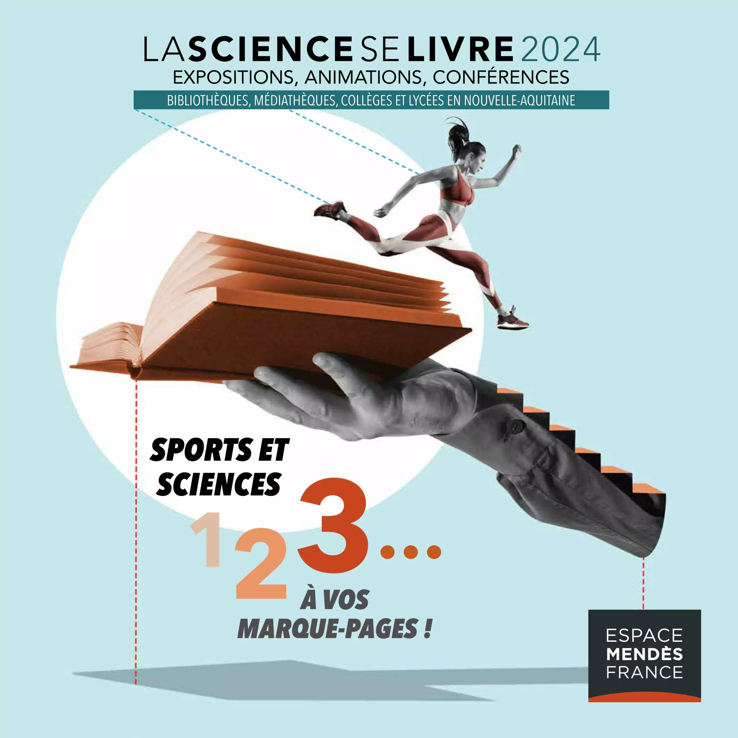 Affiche sport et livre