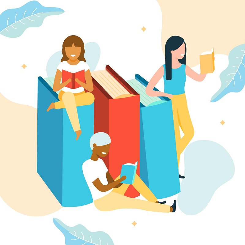 Livres et personnes qui lisent