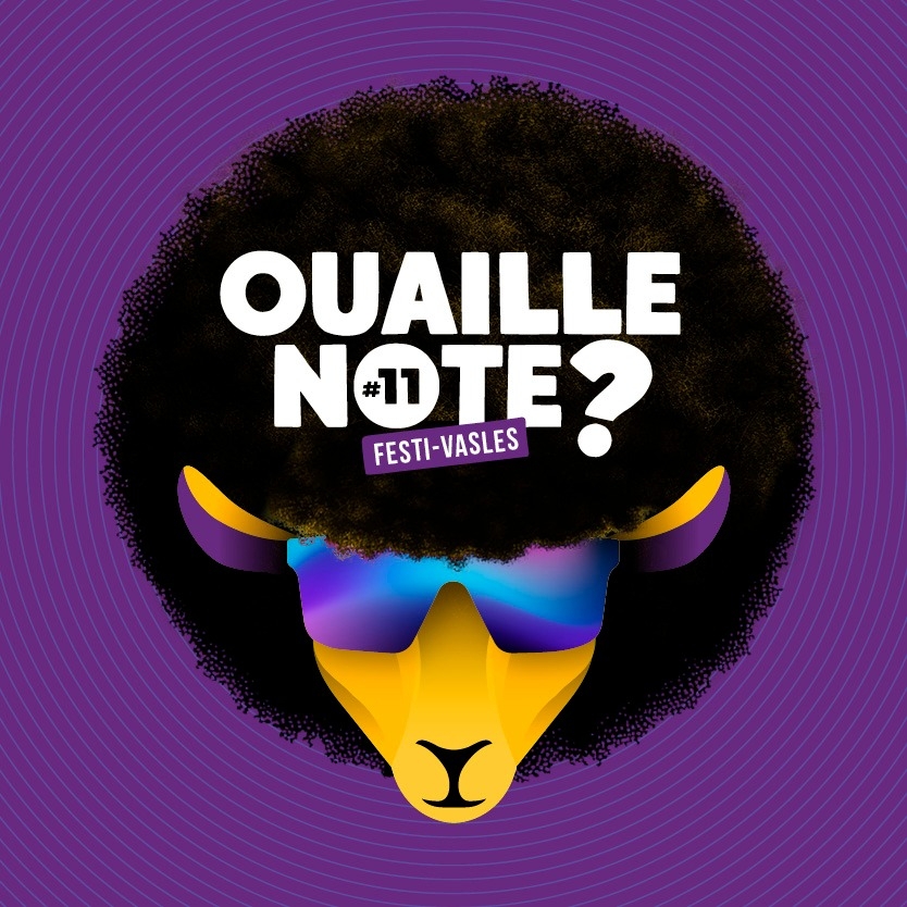 Affiche festival de musique Ouaille note