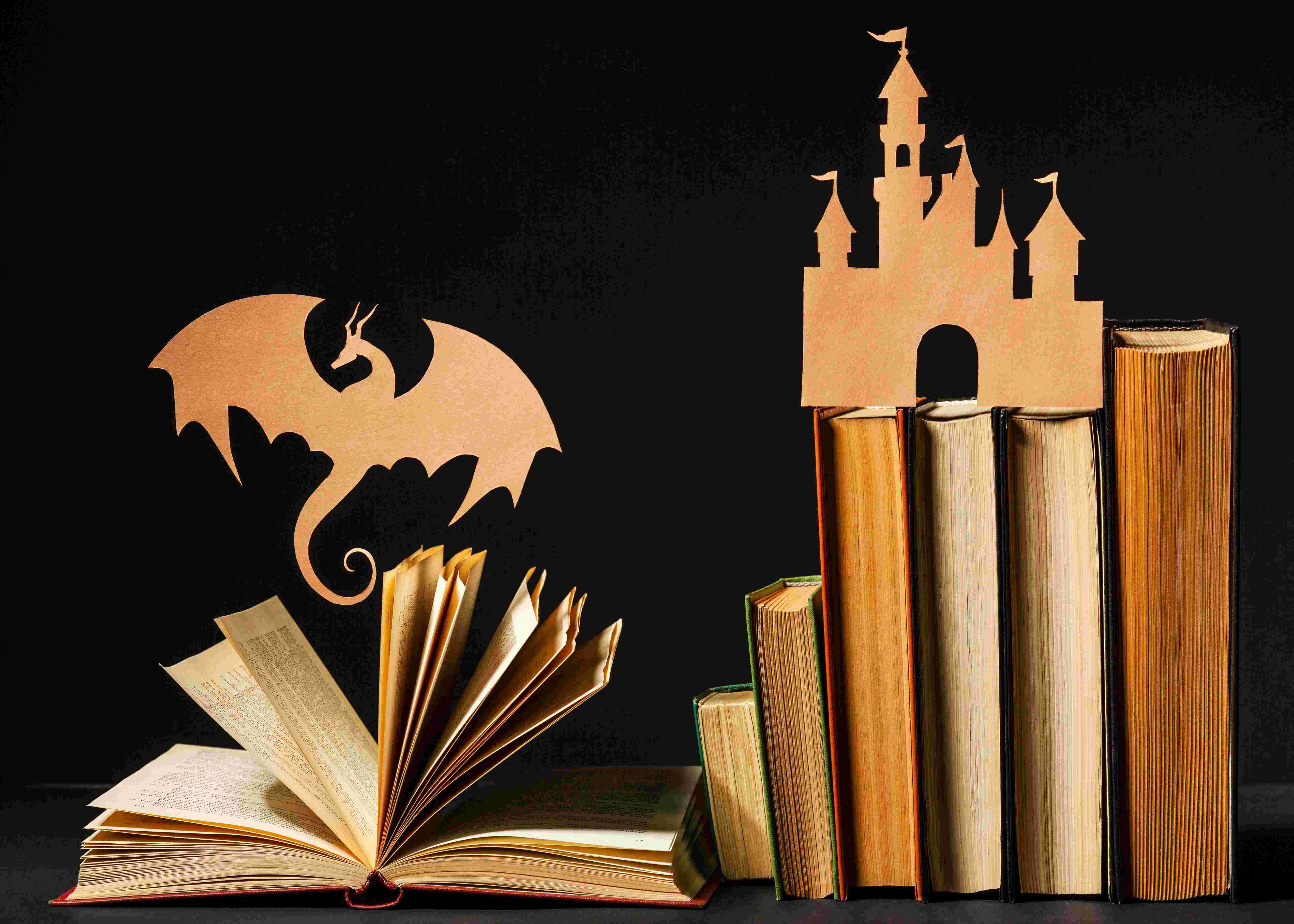 livres dragon château