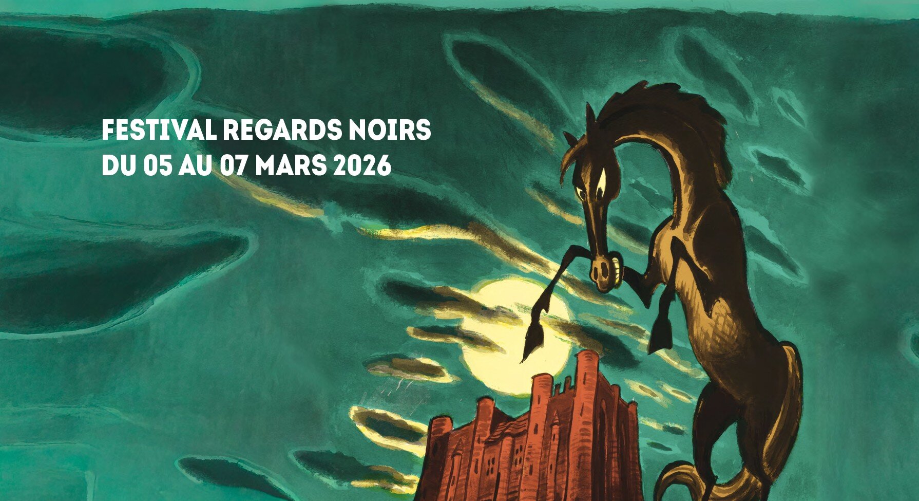 Affiche festival littérature Donjon Niort