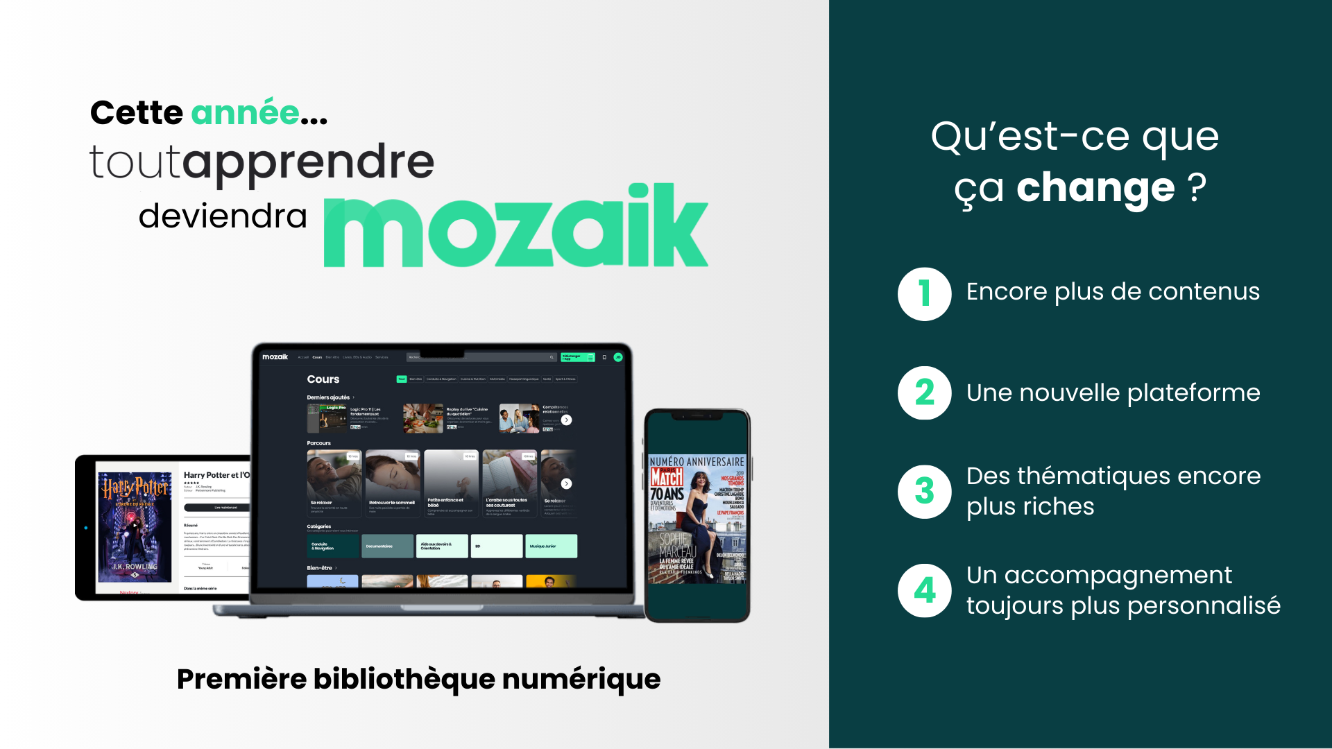 ToutApprendre devient Mozaik