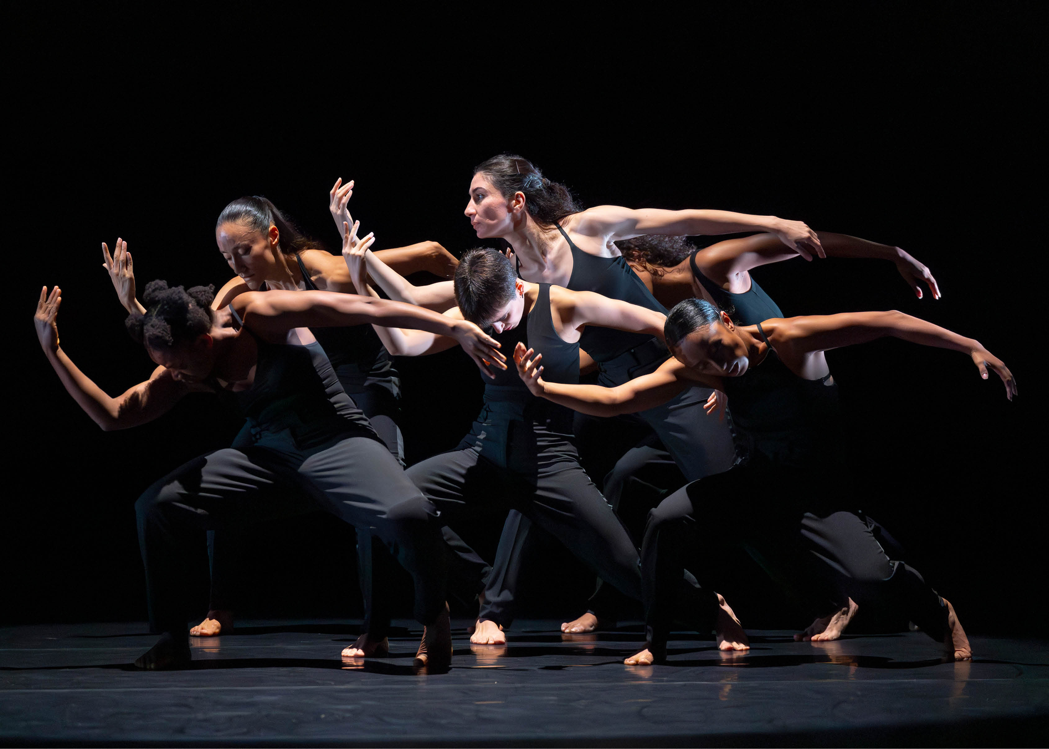 danseurs en groupe