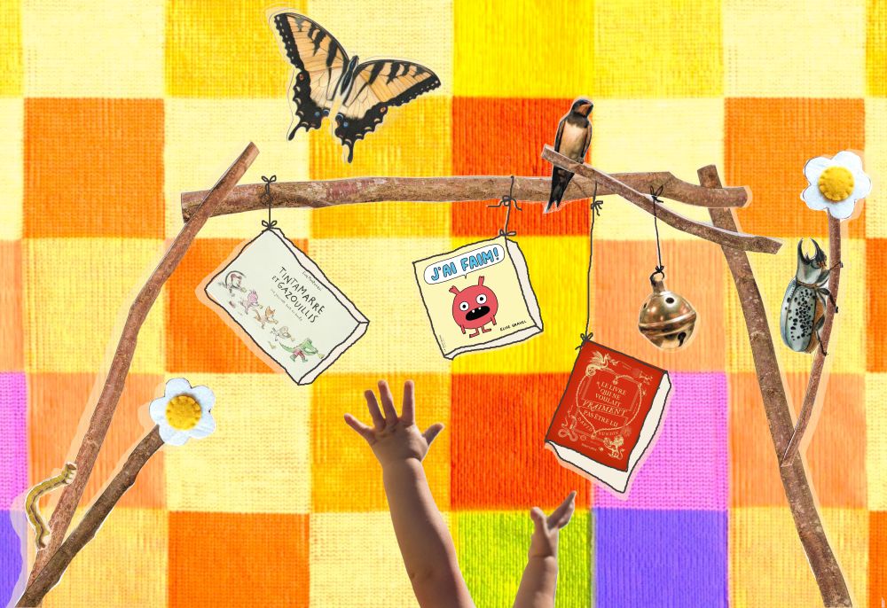 mains enfants livres