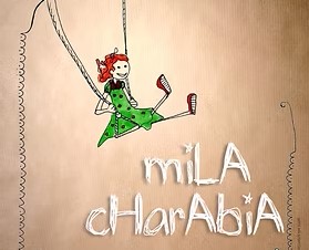 dessine petite fille balançoire
