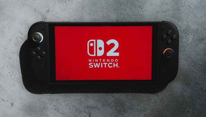 Gros plan d'une switch 2