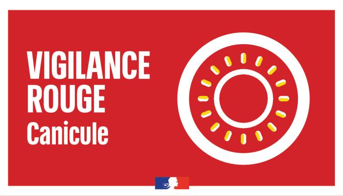 Logo alerte canicule