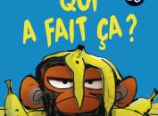 couverture livre singe bananes